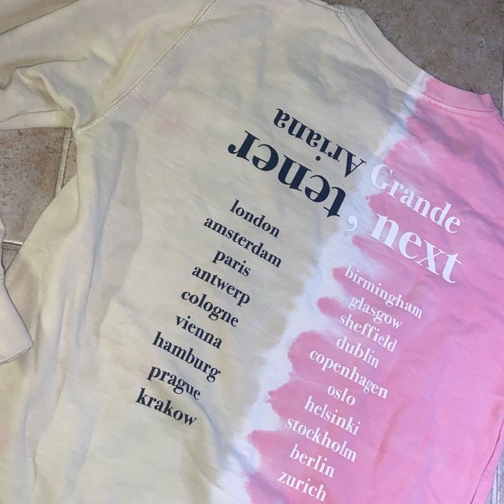 Ariana Grande size S Tie dye crewneck - Picture 6 of 6